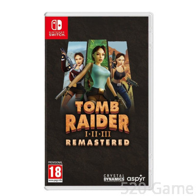 【預購】NS Tomb Raider I-III Remastered 古墓奇兵 I-III 重製版 簡中日英限定版